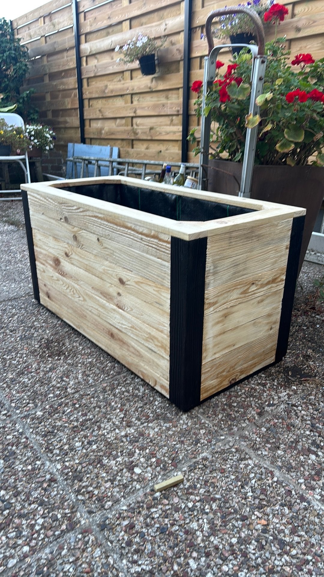 Bloembak 100x48x52(LxBxH), Tuin en Terras, Ophalen, Zo goed als nieuw, Binnen, 60 tot 100 cm