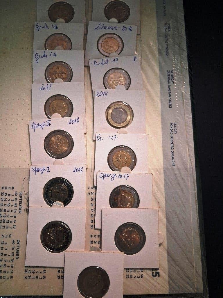 Collection de pièces et billets divers, Enlèvement, Monnaies et Billets de banque