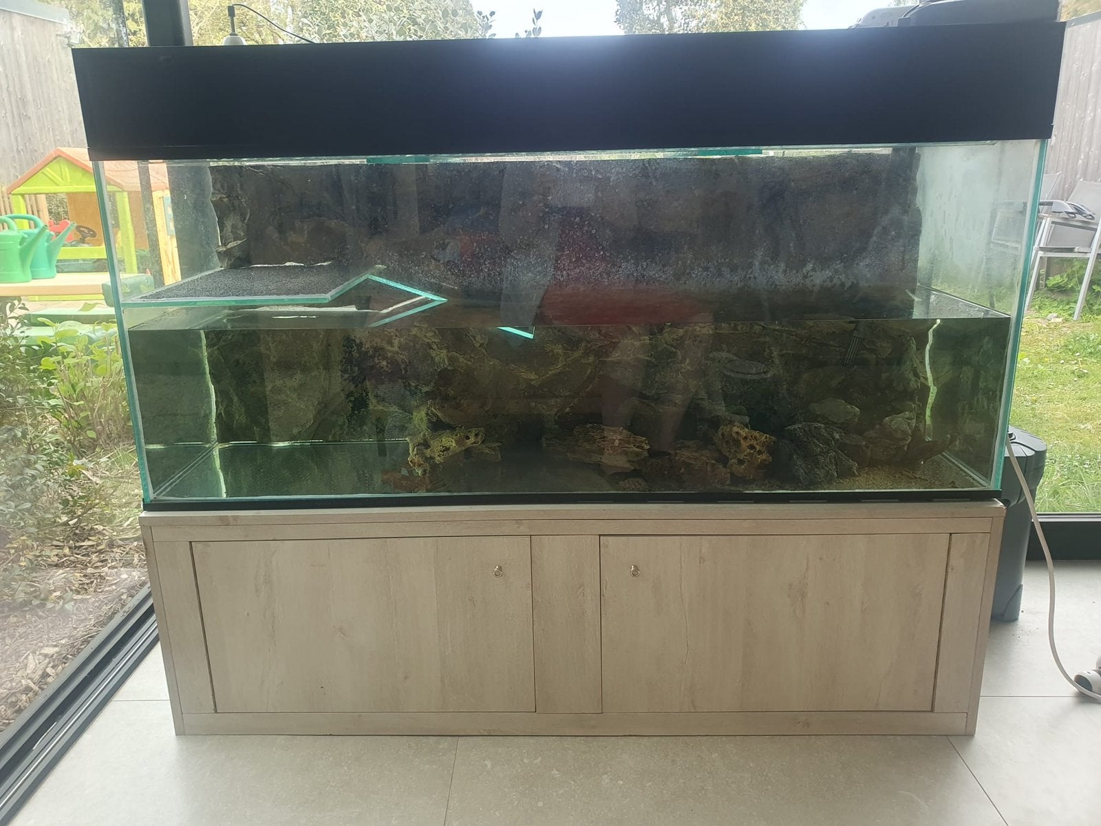 Aquarium met nieuwe pomp, Enlèvement, Pompe, Comme neuf