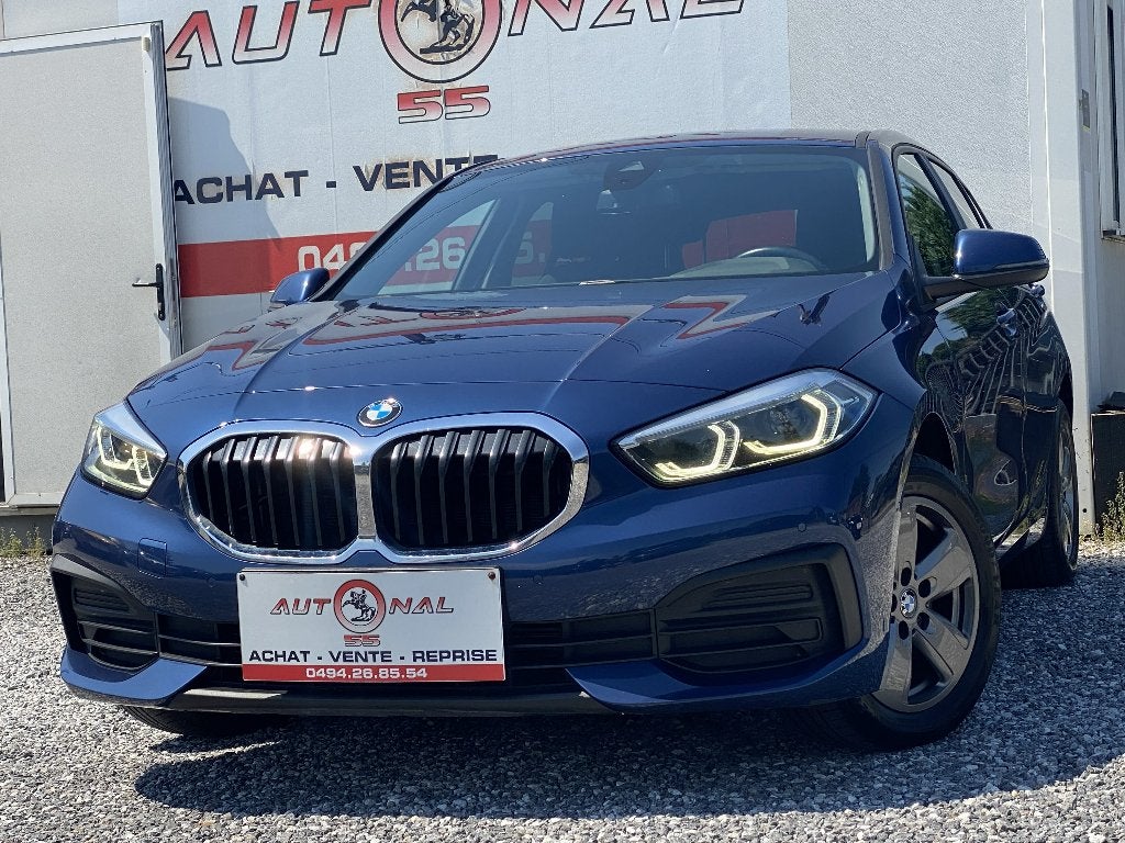 BMW 116D**CARNET**BI-XENONLED**GPS**CAMERA**COCKPIT*CARPLAY, 121 g/km, 1 Reeks, Blauw, Parkeersensor