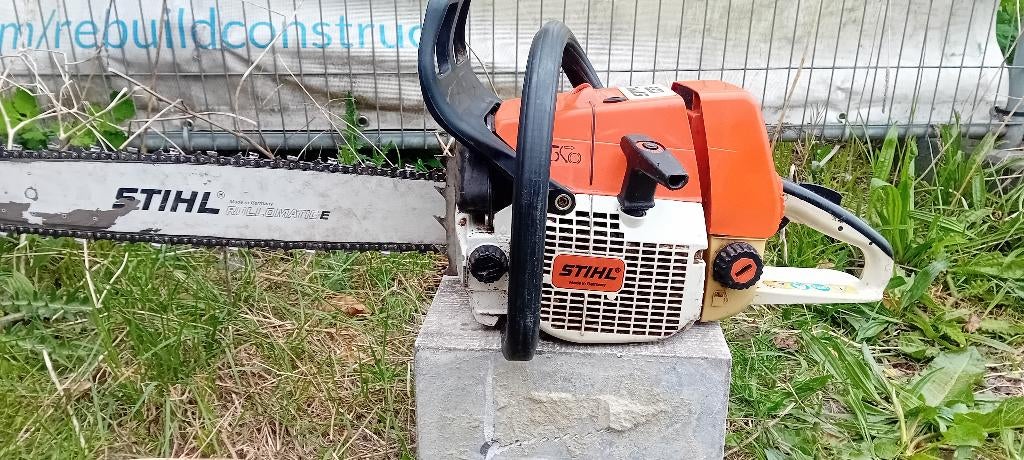 Tronçonneuse Stihl 036, Enlèvement