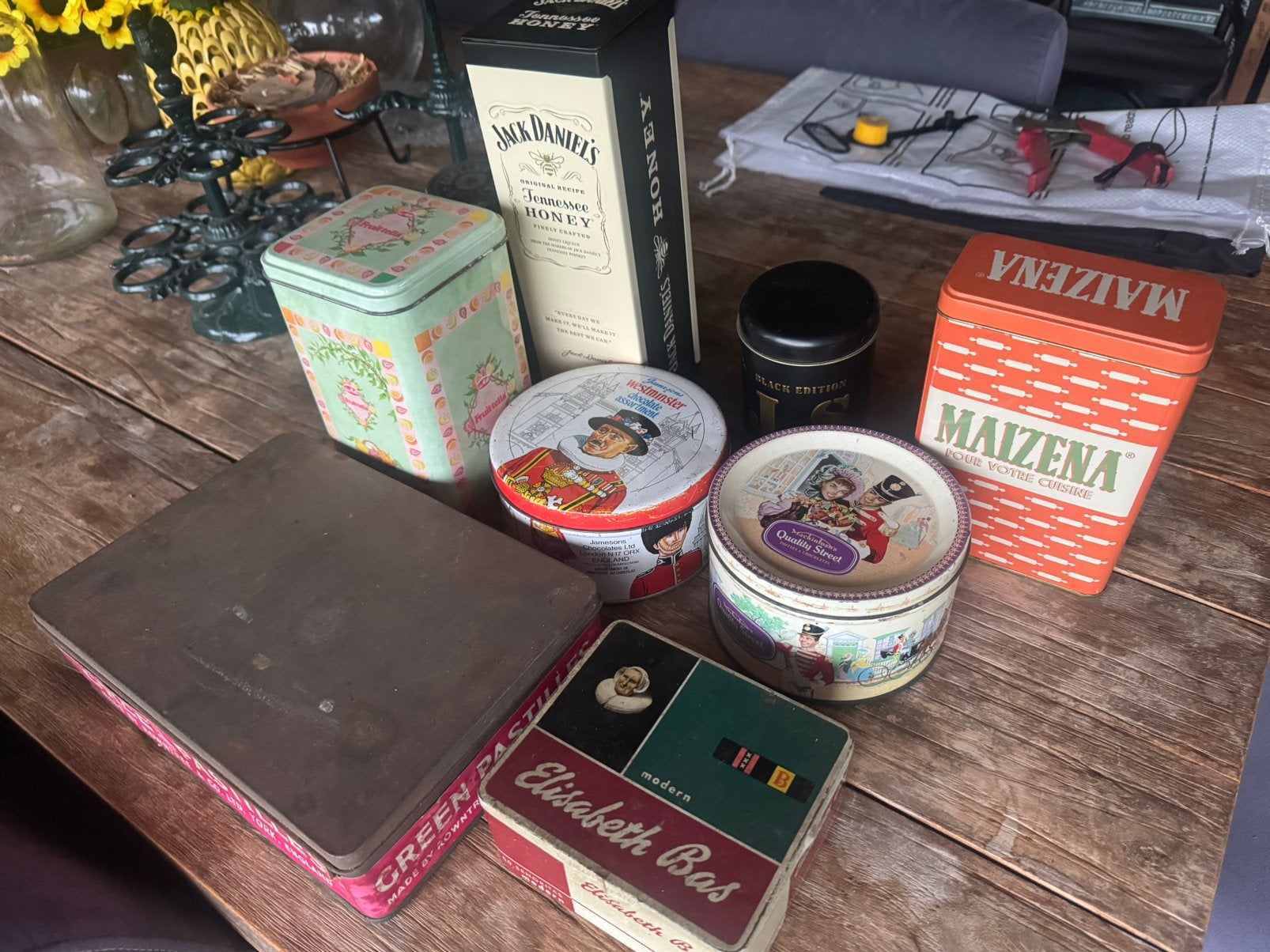 Toutes sortes de boîtes en conserve, Collections, Boîte en métal, Enlèvement ou Envoi, Utilisé