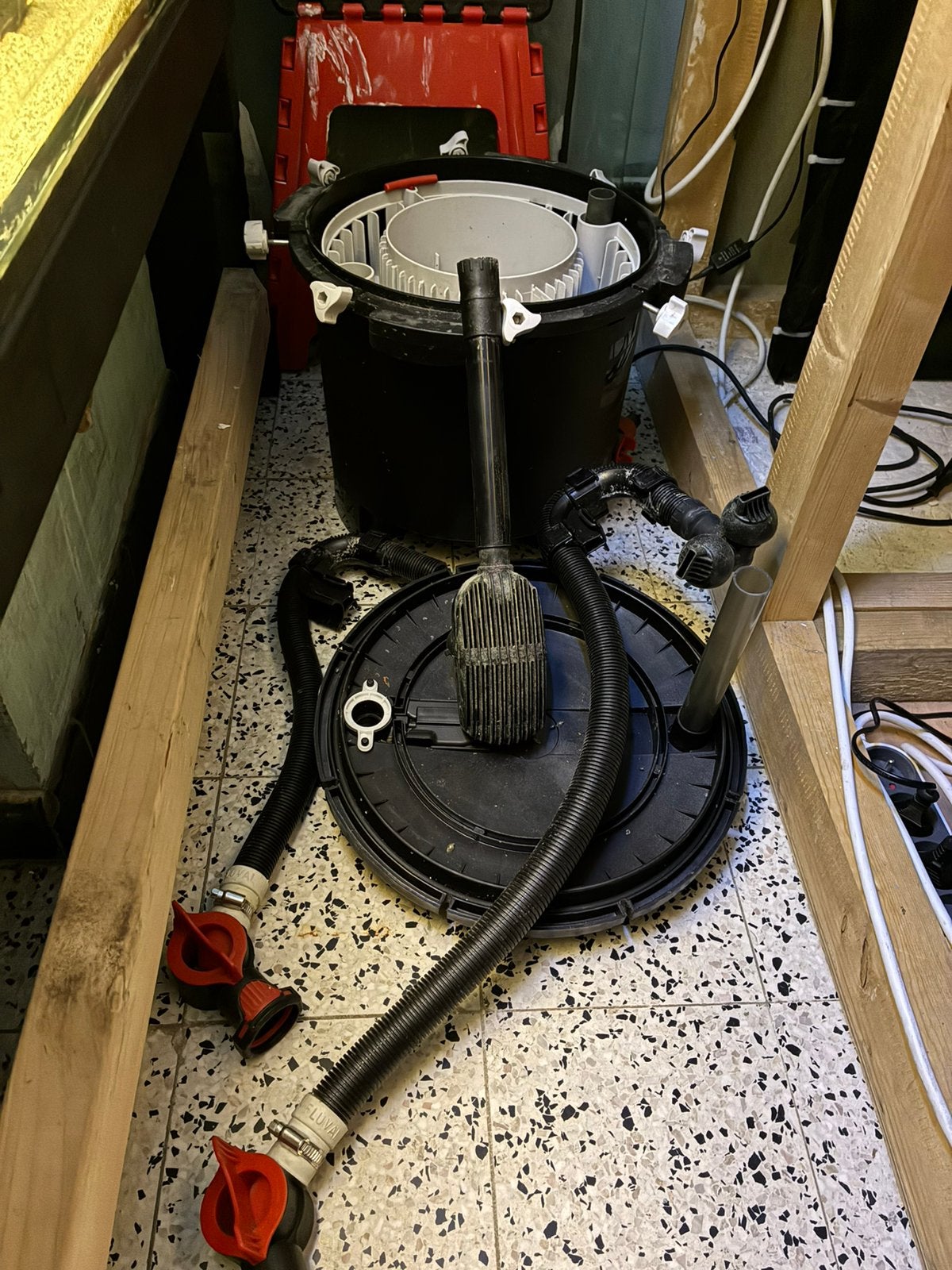 Fluval FX4 avec tous les accessoires, Enlèvement, Utilisé, Fluval, Tuyaux inclus