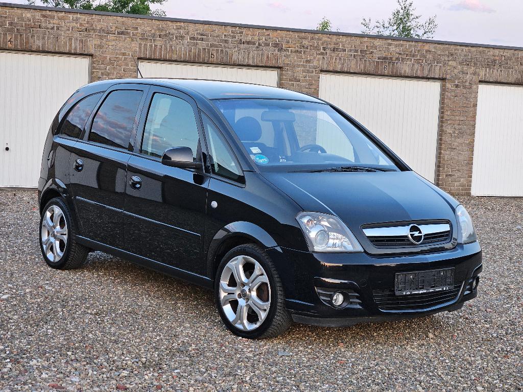 Opel Meriva 2008 1.6 Essence 105CH/Bleutooth/Navi, Autos, Boîte manuelle, Noir, 5 portes, 5 places