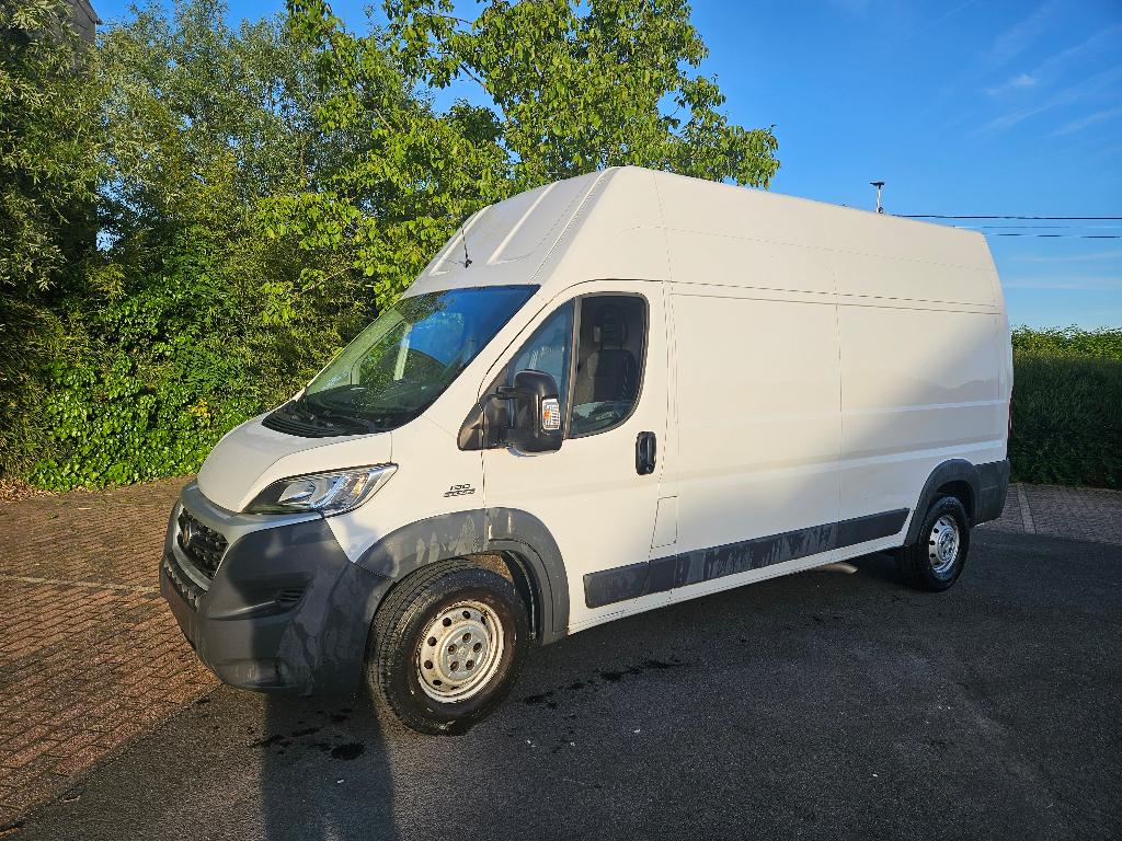FIAT DUCATO 2.3 JTD 130 pk L3H3 ️❄️AIRCO  🌍GPS, Auto's, Voorwielaandrijving, Euro 5, Stof, Zwart