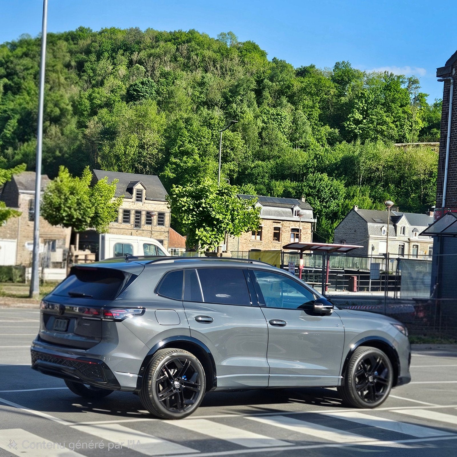VW Tiguan R-line Business Premium BLACK STYLE, Auto's, Volkswagen, Monovolume, 1498 cc, 4 cilinders, Leder