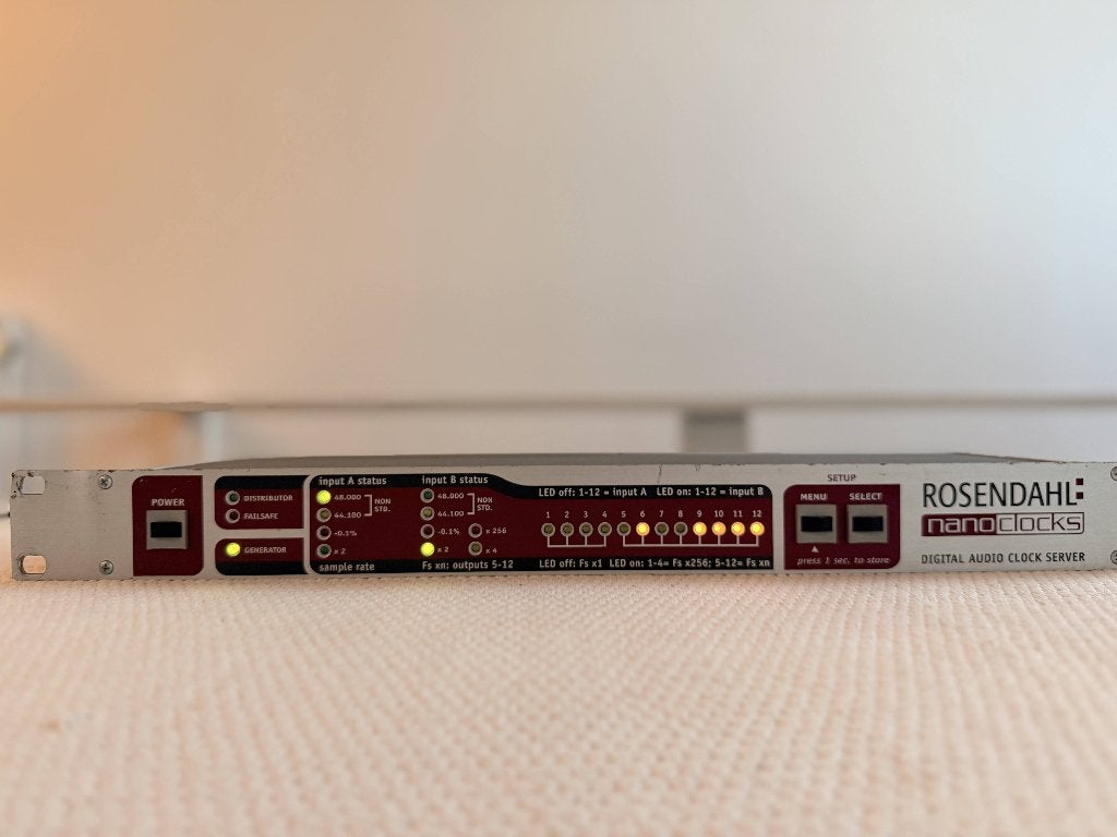 Rosendahl nanoClocks Digital Audio Clock Server, Ophalen of Verzenden