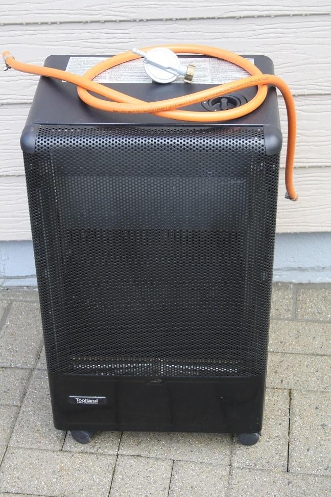 mobiele gasverwarming Toolland op butaan of propaan, Ophalen, Gebruikt, 800 watt of meer, Radiator