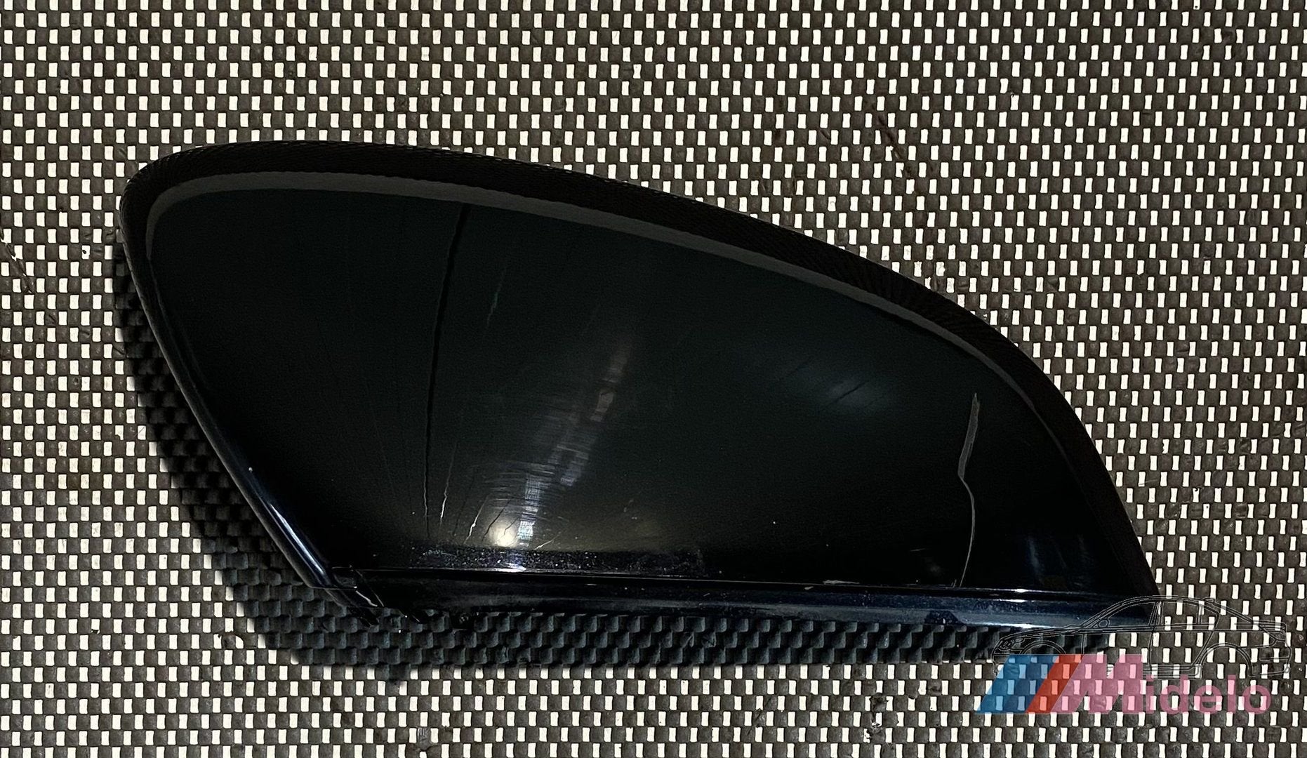 AUDI A3 SPIEGELKAP LINKS ZWART METALLIC, -, Audi, Utilisé, -