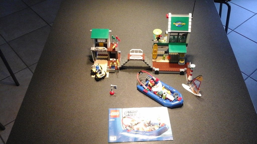Lego City 4644 watersport, Lego, Ophalen of Verzenden, Complete set, Compleet