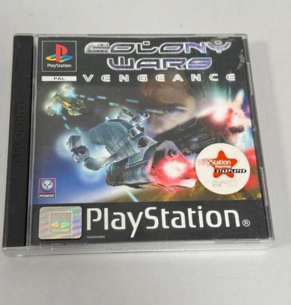 Sony Playstation 1 PS1 Colony Wars Vengeance + boekje PAL, Games en Spelcomputers, Ophalen of Verzenden, Zo goed als nieuw, Avontuur en Actie