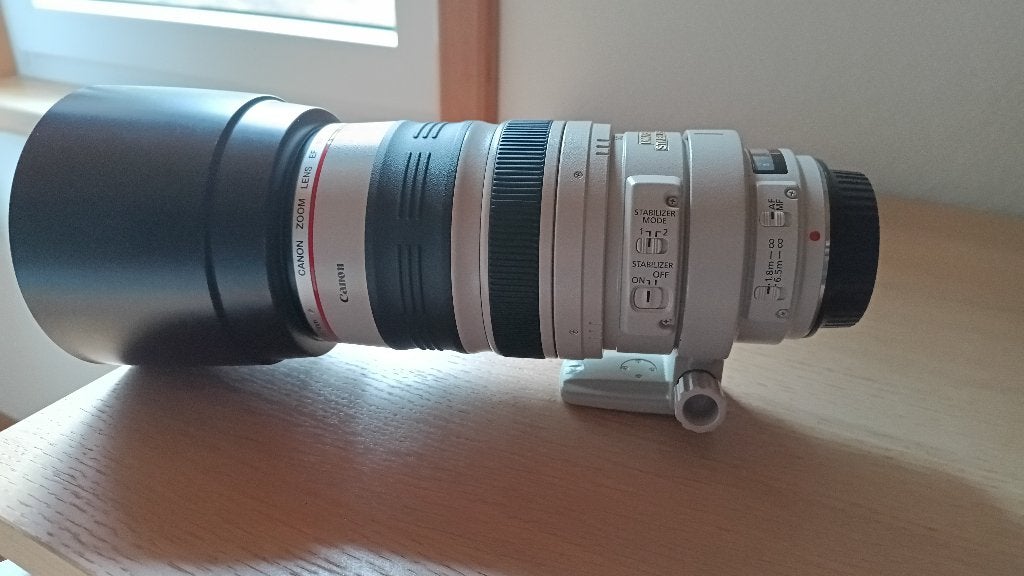 Téléobjectif Canon EF 100-400mm f/4.5-5.6 L IS USM, 400 mm, Téléobjectif, Comme neuf, Canon
