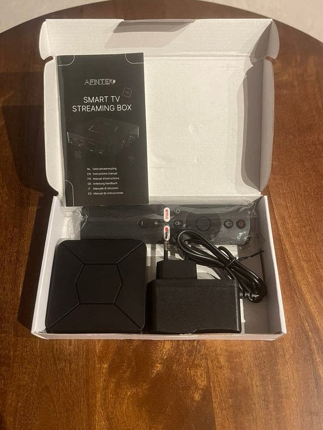 AFINTEK 4K Android TV Box | Nieuw | Compleet in doos, Ophalen of Verzenden, Nieuw, HDMI