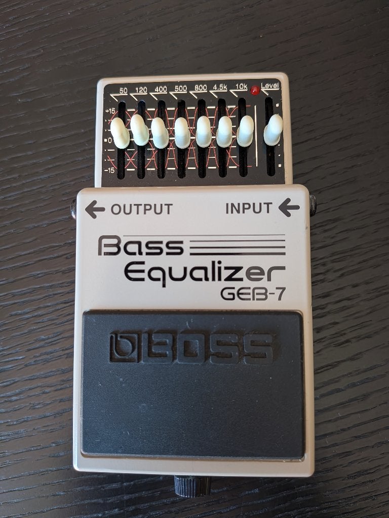 BOSS GEB-7 basequalizer, Ophalen, Gebruikt, Equalizer