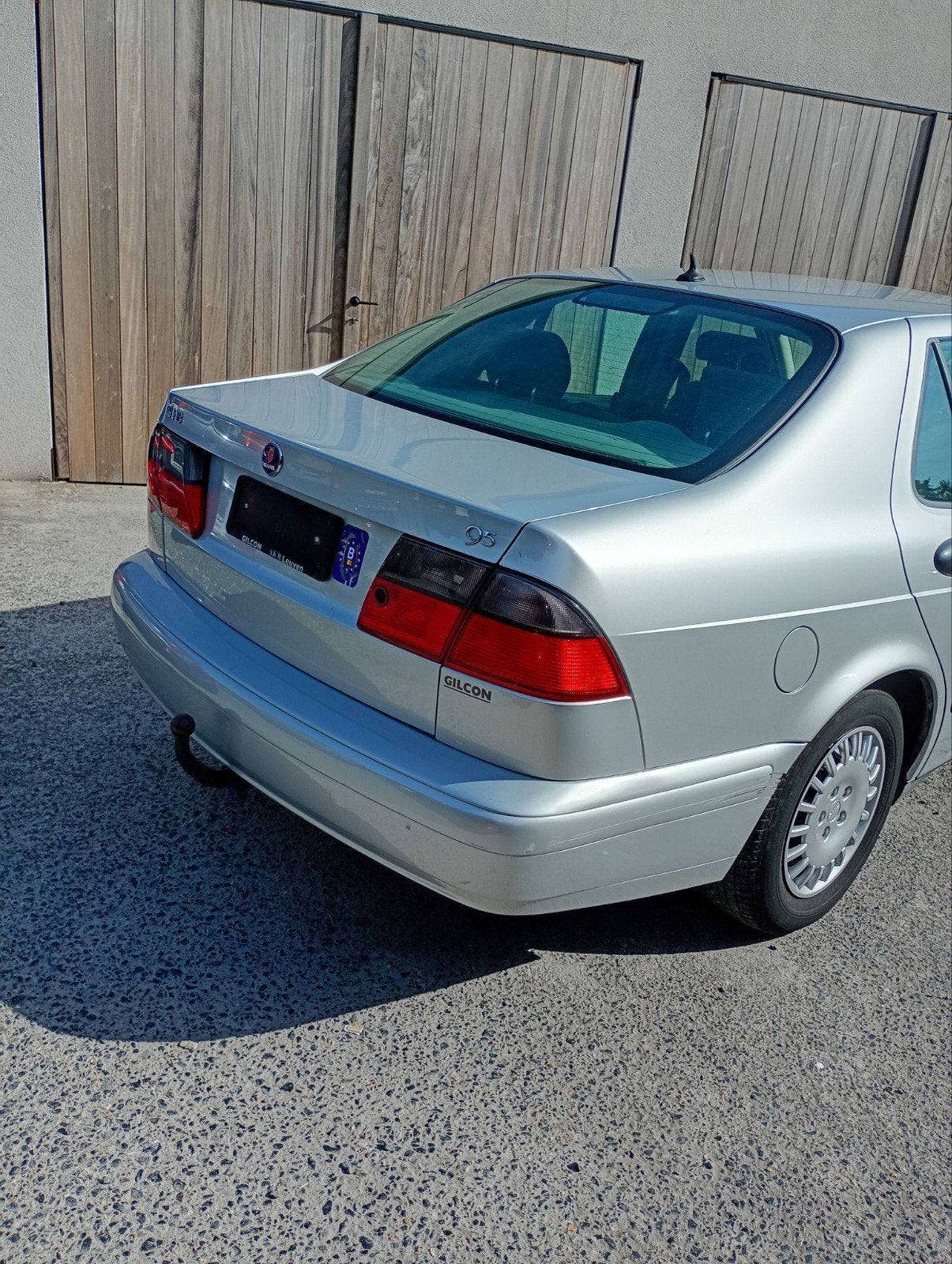 Saab 95 benzine 110000 km, Autos, Argent ou Gris, 110 kW, Particulier, Air conditionné