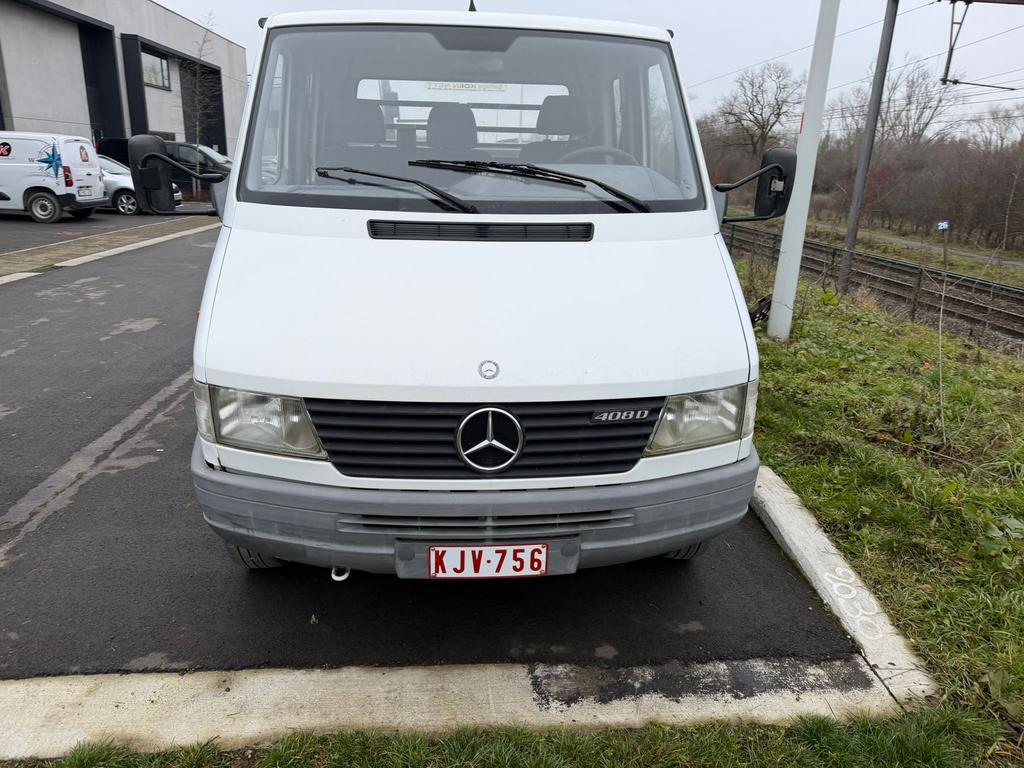 Mercedes sprinter dub cabine, Auto's, 4 deurs, Wit, Mercedes-Benz, Bedrijf