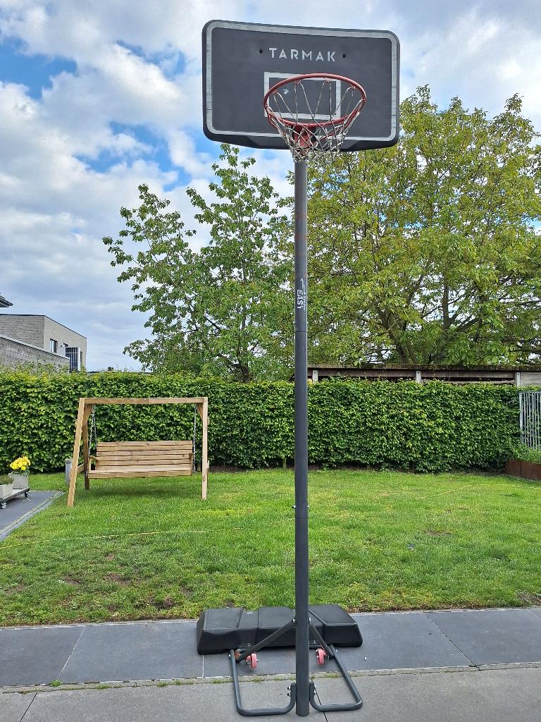 Basketbalpaal, verstelbare hoogte, eenvoudig te verplaatsen, Enlèvement, Utilisé, Anneau, Panneau ou Poteau