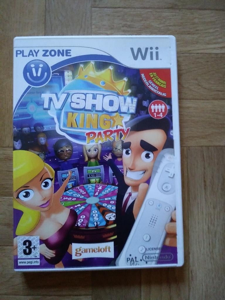 Série télévisée King Party pour Wii ou Wii U, Enlèvement ou Envoi, À partir de 3 ans, 3 joueurs ou plus, Puzzle et Éducatif