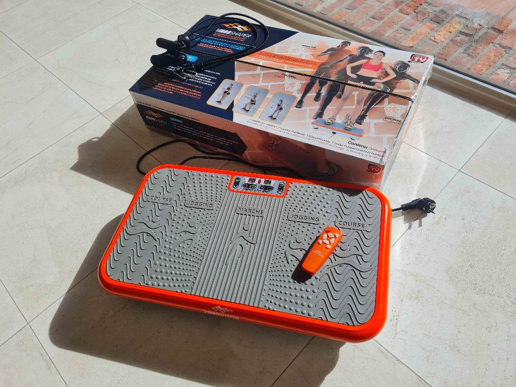 Trilplaat Vibroshaper, Ophalen, Zo goed als nieuw, Buik, Trilplaat