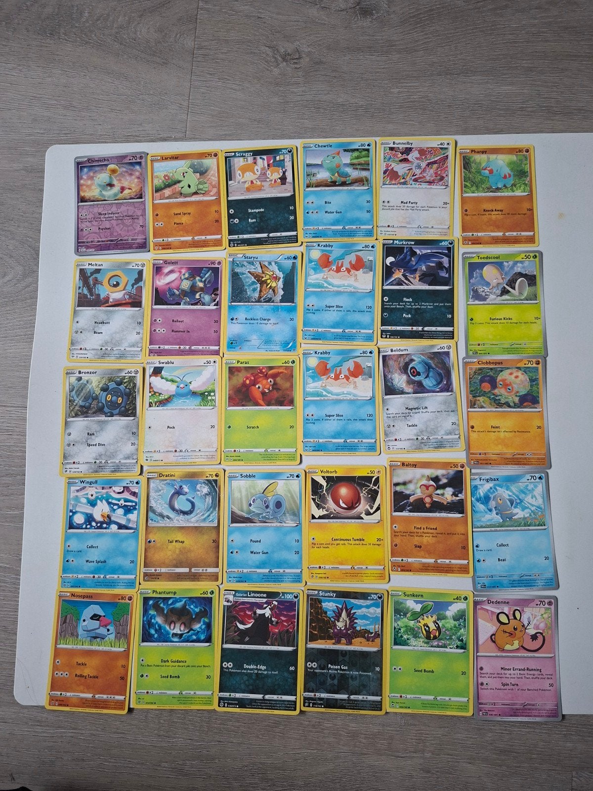 30 cards black circle bottom left corner, Ophalen of Verzenden, Nieuw, Meerdere kaarten