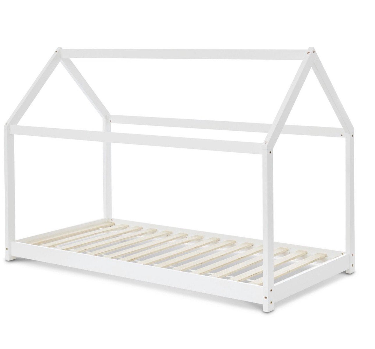 Lit cabane au sol, 85 à 100 cm, Sommier à lattes, Enlèvement, 180 cm ou plus