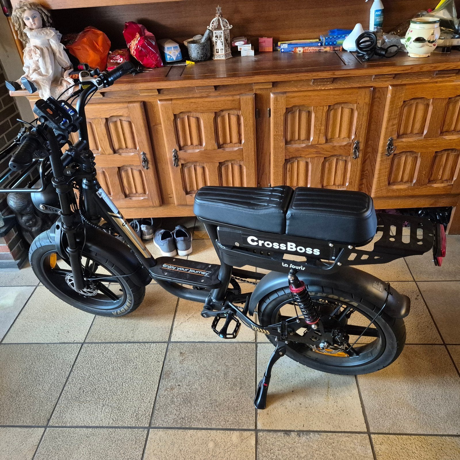 crossBoss V20 pro, Fietsen en Brommers, Ophalen, Zo goed als nieuw, Standard