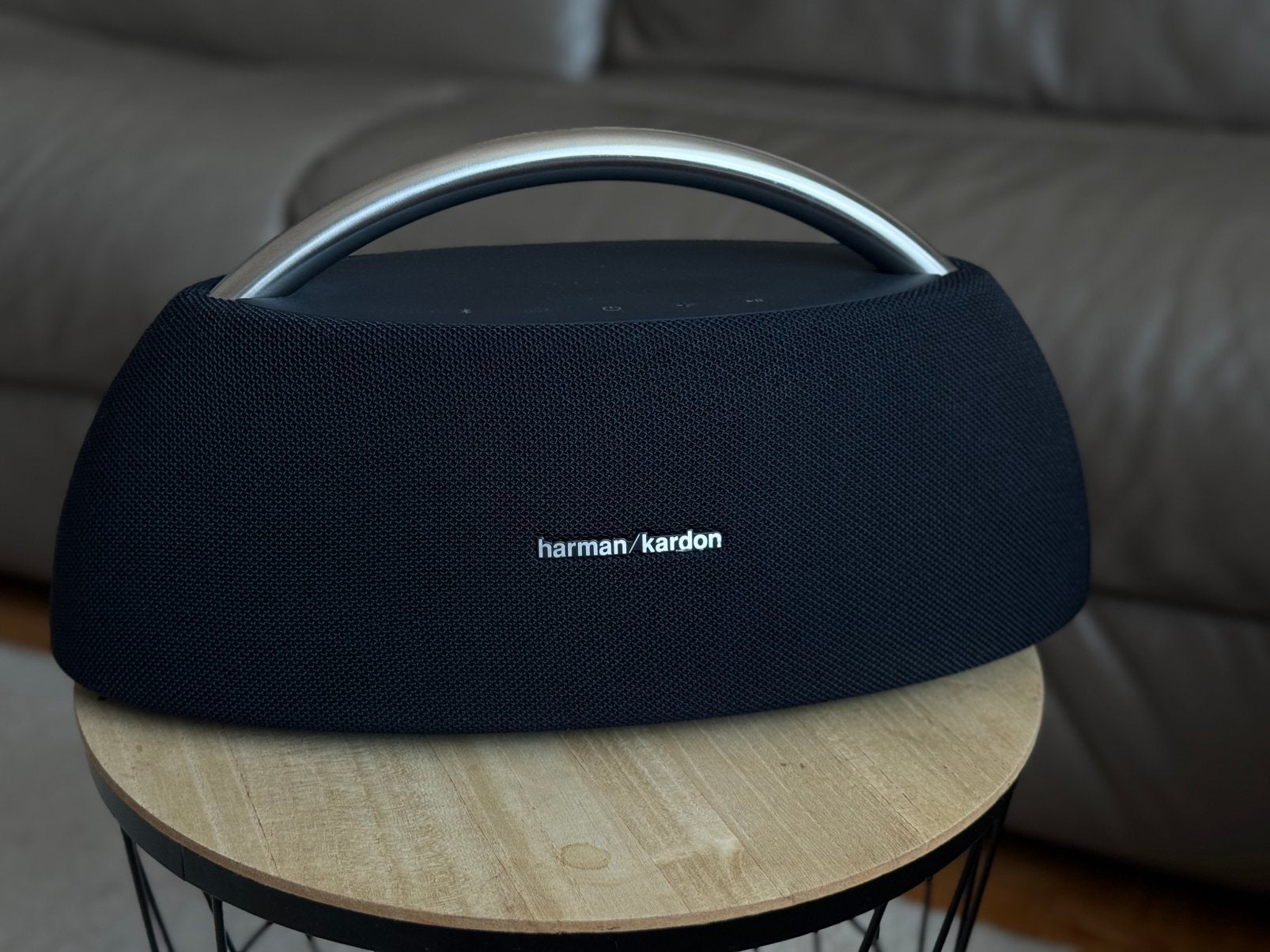 Harman Kardon Go + Play 2 tres bon etat, TV, Hi-fi & Vidéo, Résistant à la poussière, Enlèvement ou Envoi, Enceinte portable, Comme neuf