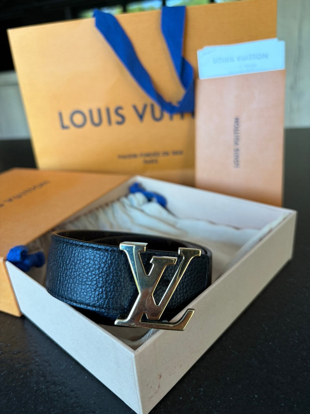 Louis vuitton riem 2zijde draagbaar., Vêtements | Hommes, Ceintures, Enlèvement, Comme neuf