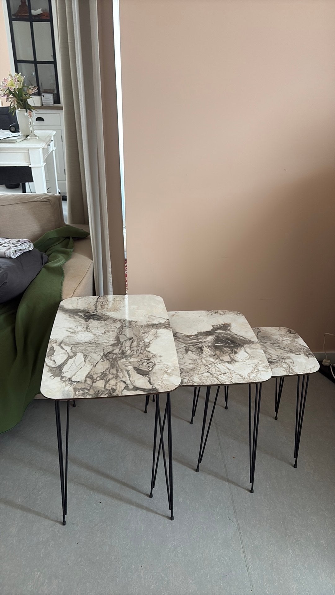 Set bijzettafels, Huis en Inrichting, Ophalen, Zo goed als nieuw