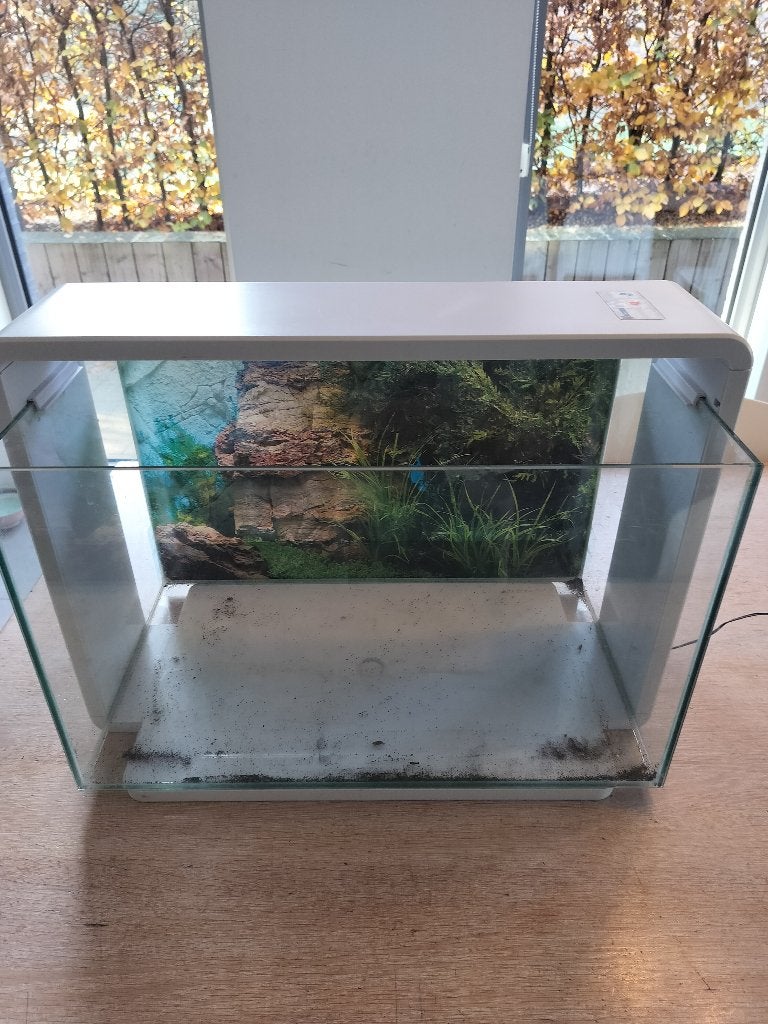 aquarium home 60 blanc, Animaux & Accessoires, Enlèvement, Utilisé, Aquarium vide