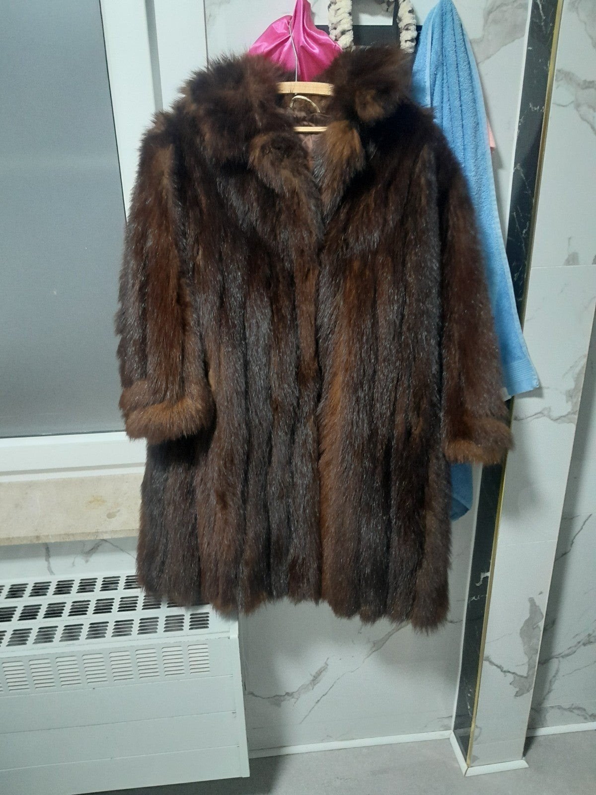 verschillende echte bontjassen, Kleding | Dames, Ophalen of Verzenden, Maat 42/44 (L), Bruin