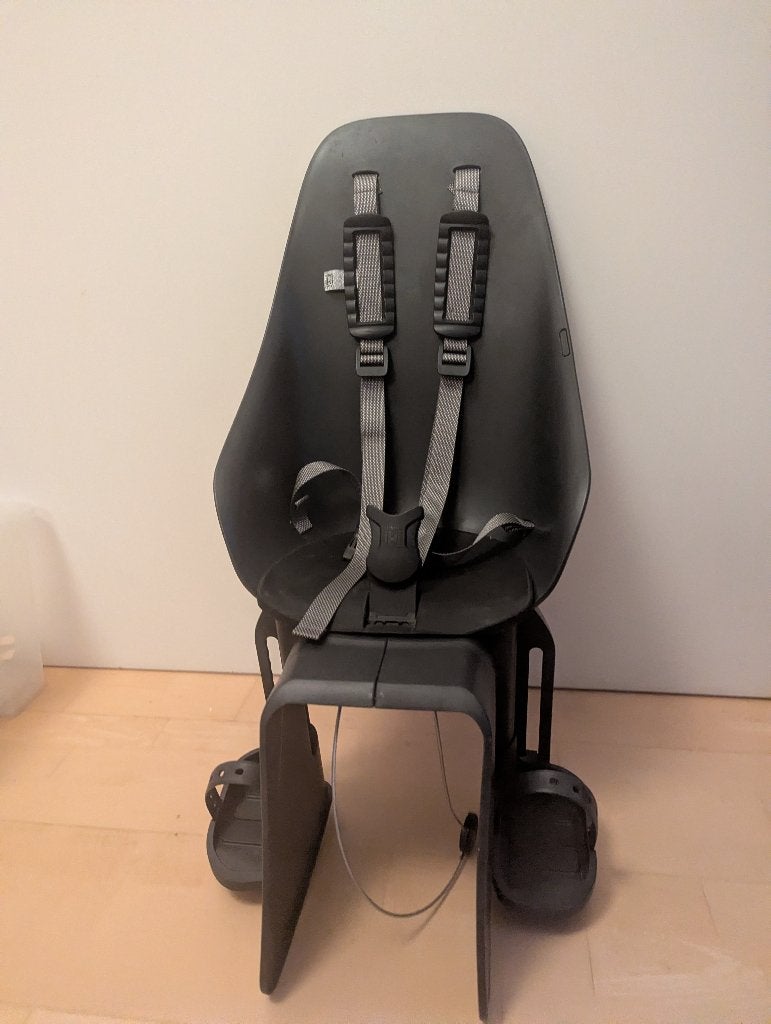 Siège vélo urban iki, Fietsen en Brommers, Achterzitje, Voetsteuntjes, 9 t/m 18 kg, Ophalen of Verzenden