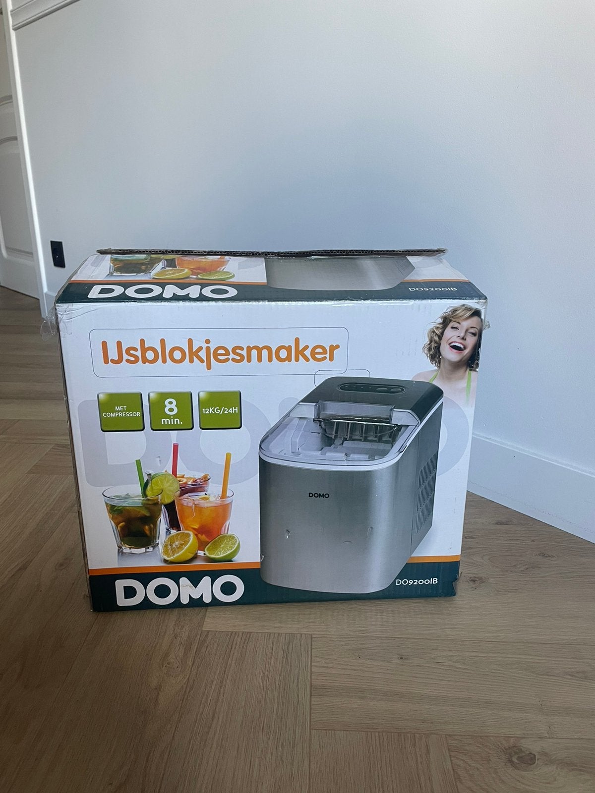 Ijsblokjesmaker Domo, Ophalen of Verzenden, Zo goed als nieuw
