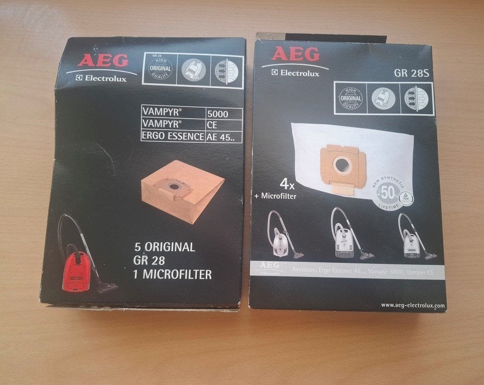 Stofzuigerzakken AEG Electrolux GR28s - 5000 Series, Elektronische apparatuur, Stofzak, Nieuw, Ophalen of Verzenden, Sledestofzuiger