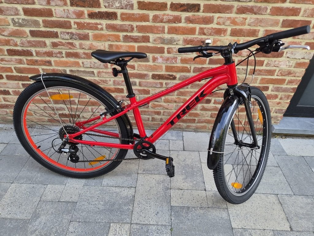 Trek wahoo 26 inch Jongensfiets Rood, Fietsen en Brommers, Fietsen | Jongens, Gebruikt, Velgrem, Handrem, Trek