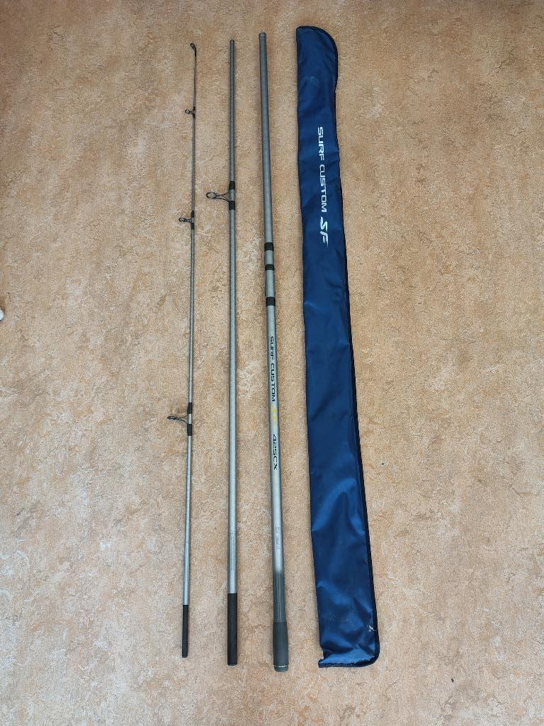 SHIMANO SURF CUSTOM SF 425 CX, Ophalen, Zo goed als nieuw, Werphengel
