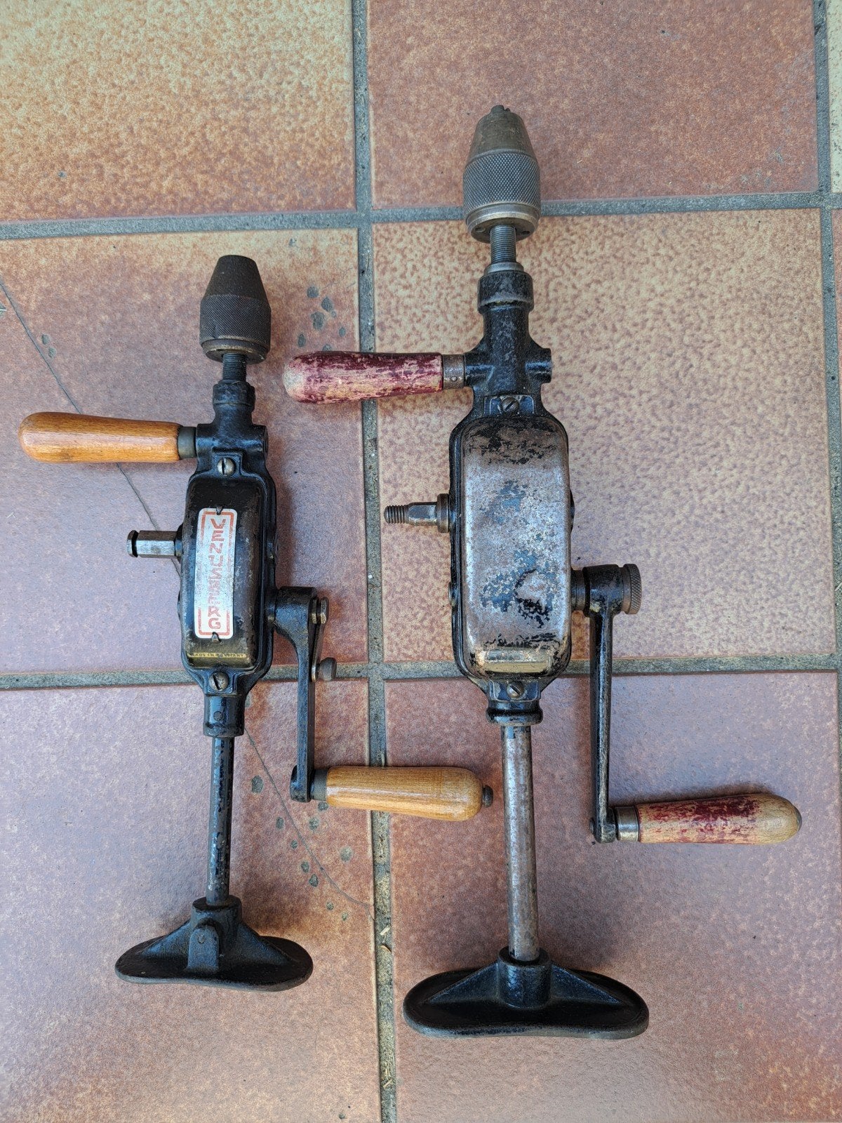 Hand boormachine, Antiquités & Art, Antiquités | Outils & Instruments, Enlèvement