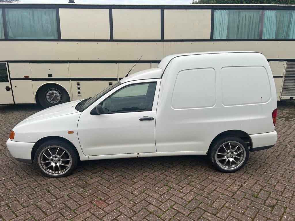 Volkswagen caddy, Auto's, Voorwielaandrijving, Zwart, Volkswagen, Wit