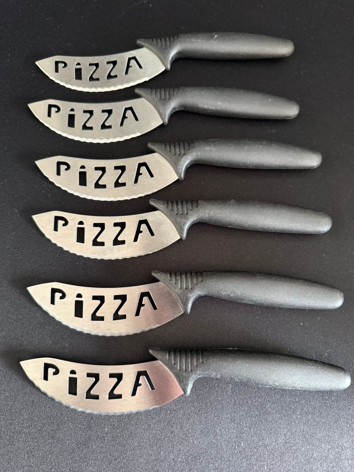 6 pizzamessen, Ophalen of Verzenden, Zo goed als nieuw
