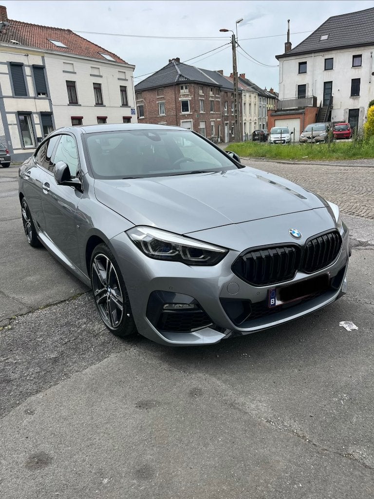 BMW 218i grand coupé, Autos, 100 kW, Argent ou Gris, Euro 6, Noir