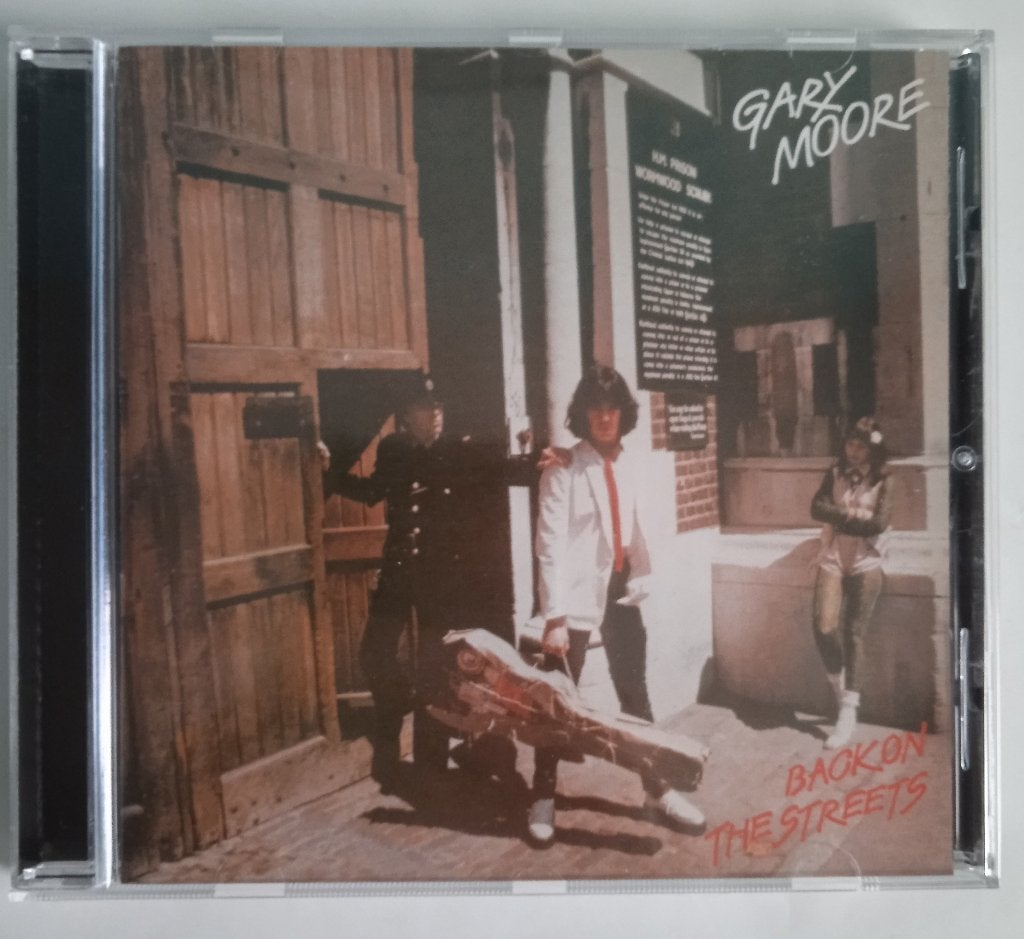 GARY MOORE - BACK ON THE STREETS, CD & DVD, Enlèvement ou Envoi, Utilisé, Chanteur-compositeur, Album
