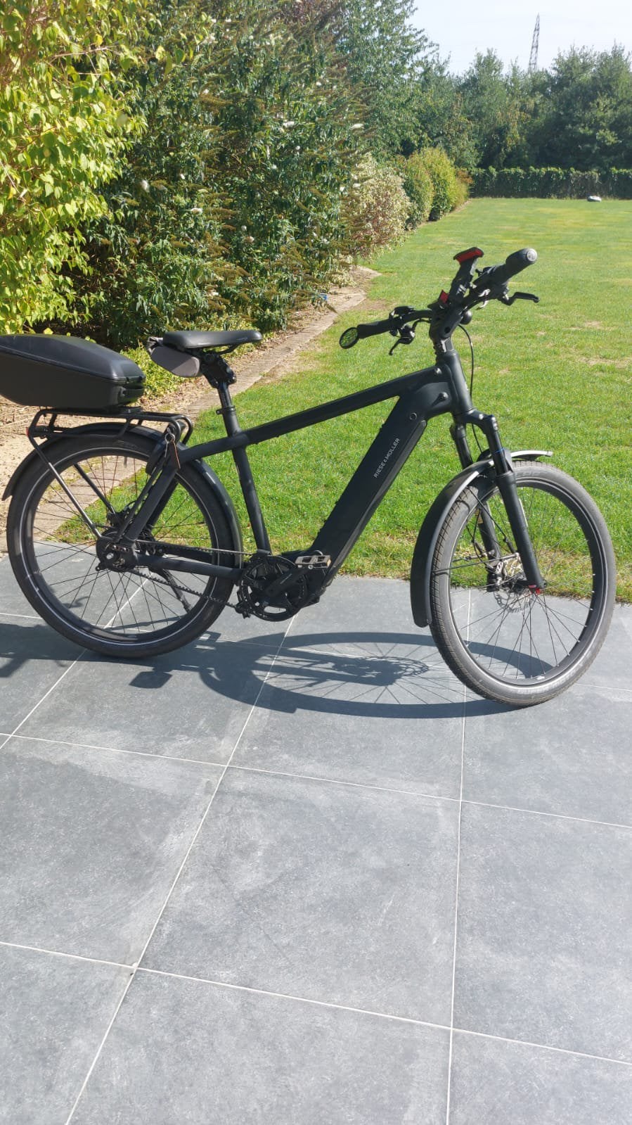 Riese & Muller - Charger 4 GT vario black kiox 300 750wh, Riese & Müller, 51 à 55 cm, 50 km par batterie ou plus, Comme neuf