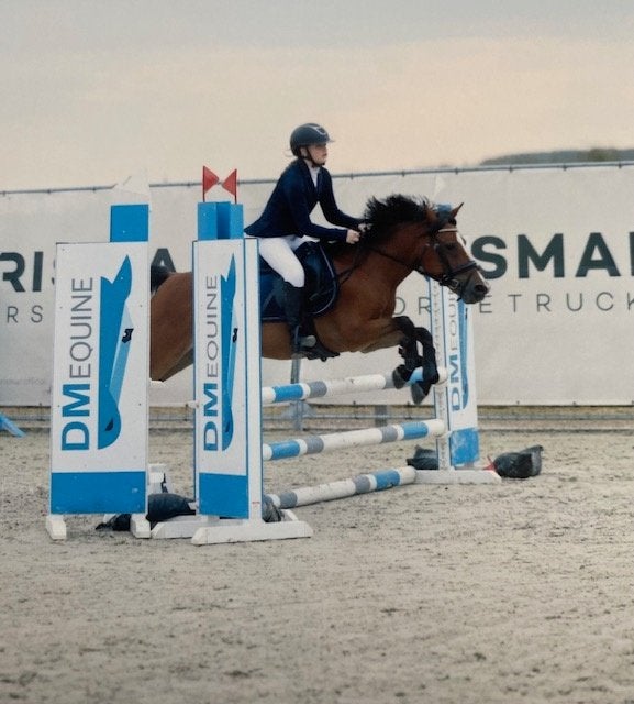 Sportieve C-pony merrie, Poney C (1.27 m à 1.37m), Avec puce électronique, 11 ans ou plus, Poney de récréation
