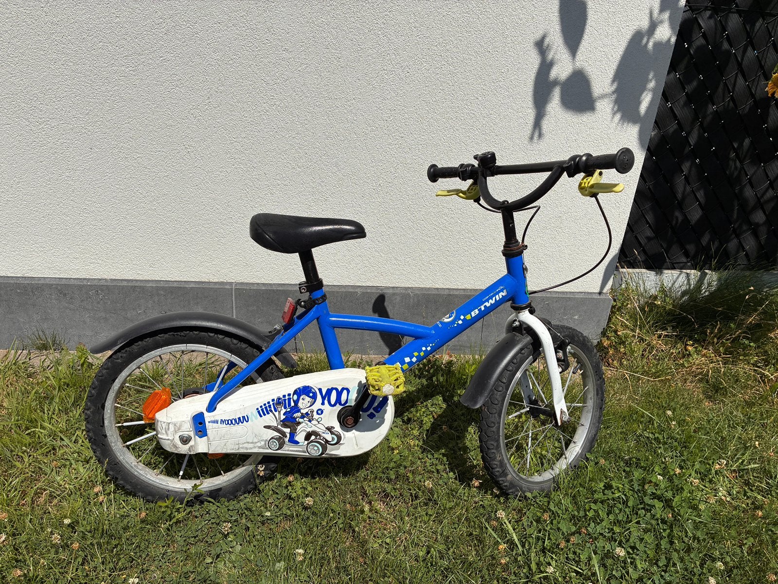 Jongensfiets b-twin, Fietsen en Brommers, Ophalen, Gebruikt, 16 tot 20 inch