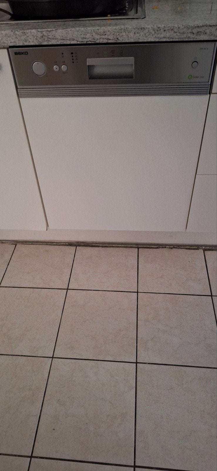 Beko inbouw vaatwasmachine, Ophalen, Inbouw