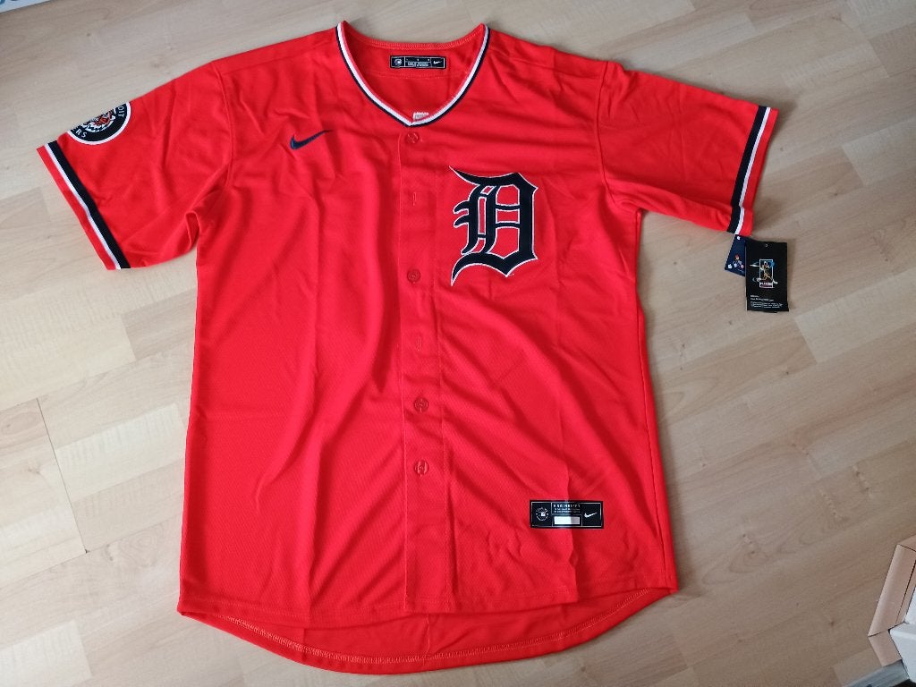 Detroit Tigers Jersey Verlander maat: XL, Sport en Fitness, Ophalen of Verzenden, Nieuw, Honkbal, Kleding