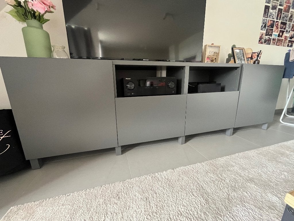 Tv kast ikea Besta, Ophalen, Zo goed als nieuw, 200 cm of meer, Minder dan 100 cm