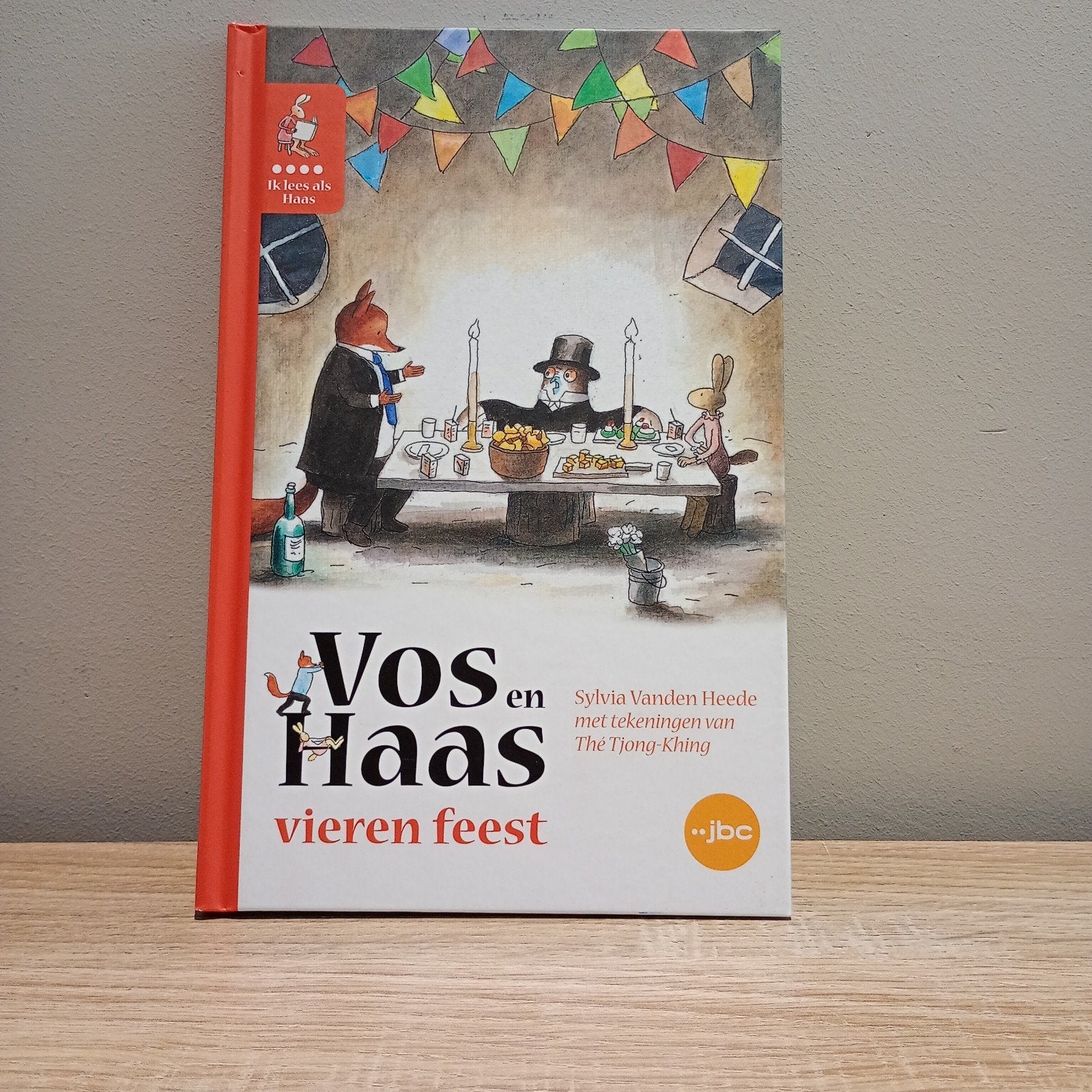 vos en haas vieren feest, Boeken, Kinderboeken | Jeugd | onder 10 jaar, Ophalen, Zo goed als nieuw, Sylvia Vanden Heede; Thé Tjong-Khing