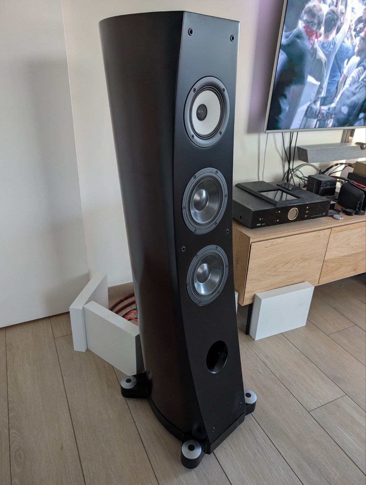 Pioneer TAD S-3EX luidsprekers - Hoogwaardig geluid, Audio, Tv en Foto, Ophalen, Gebruikt, Vloerstaande luidspreker, Pioneer