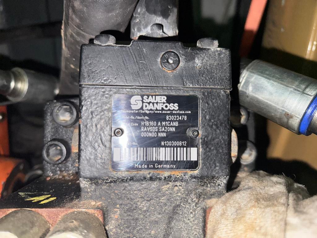 Sauer-Danfoss H1B160, Ophalen